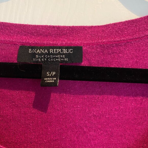 Banana Republic Silk Cashmere Sweater – Size Small - Picture 2 of 2